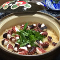 みかぞう☆'s cooksnap of when they made 土鍋で簡単！旨みたっぷり♫タコ飯.