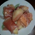 クックLJ2W4Q☆'s cooksnap of when they made 白桃と生ハムとクリームチーズのサラダ.
