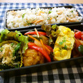 runa10's cooksnap of when they made お弁当。唐揚げ南蛮漬け。.