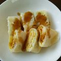 ｒｅｉｓｕｋｅ's cooksnap of when they made 米粉で蛋餅(台湾風オムレツ)を作る.
