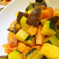 美食健康主義者's cooksnap of when they made なすとズッキーニとトマトのイタリアン風.