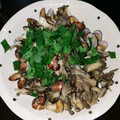 ゴロみかん's cooksnap of when they made うんま♡あさりとキノコの青シソ風味.