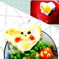 Wakka♪'s cooksnap of when they made 牛乳パックで簡単楽しい♫目玉焼き.