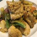 ae86_km's cooksnap of when they made 洋風野菜ミックスとチキンのカレー炒め.
