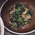 ぉぉしまりぇ's cooksnap of when they made ⁑簡単&時短⁑ほうれん草とツナの和え物.