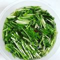 クックNV4H6V☆'s cooksnap of when they made ☆水菜のお漬物☆.