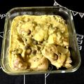 クロワさん's cooksnap of when they made 鶏肉のカレークリーム煮.