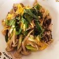 ばやし's cooksnap of when they made 鯖缶使用★鯖ときのこの卵とじ.