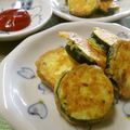 solapapa's cooksnap of when they made ズッキーニのチーズピカタ♪.