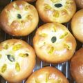 ameうめ's cooksnap of when they made カボチャあんぱん.