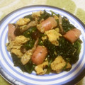 えれぼん's cooksnap of when they made ほうれん草とキノコのバター醤油炒め♡.