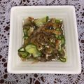 ふんにゃん's cooksnap of when they made ハモ皮とキュウリの酢の物♪.
