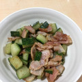 クックKVG39R☆'s cooksnap of when they made 冬瓜の皮とベーコン炒め.