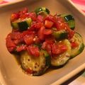 メラニーさん☆'s cooksnap of when they made ズッキーニの揚げびたし.