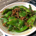 ドラえもん？'s cooksnap of when they made さやえんどうの胡麻かつお和え.