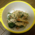 あかちゃんマン１２１'s cooksnap of when they made 三つ葉とえのきの明太子和え.