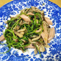 パパの手料理☆'s cooksnap of when they made 豆苗と魚肉ソーセージとえのき茸のバタポン.