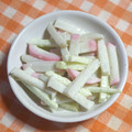 おーぐろ's cooksnap of when they made きゅうりとかまぼこのマヨネーズ和え.
