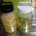 mamideen's cooksnap of when they made 氷砂糖とキウイでキウイ茶・キウイシロップ.