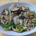 kungfukick's cooksnap of when they made 豚肉とチンゲンサイのオイスターソース炒め.