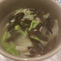 makiki☆'s cooksnap of when they made レタスと生きくらげのスープ.