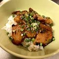 こひょ's cooksnap of when they made 我が家の豚丼.