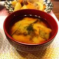 ちゃぴ♥'s cooksnap of when they made さつま芋のお味噌汁.