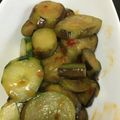 いぐれい's cooksnap of when they made ナスとキュウリの豆板醤炒め.