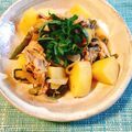 yesmama's cooksnap of when they made 簡単♪梅干しと大葉の肉じゃが♪.