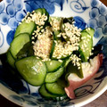 アラン島's cooksnap of when they made ワカメときゅうり、タコの酢の物.