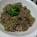 FukuU's cooksnap of when they made ほうれん草とレバーのさっぱりサラダ.
