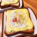 ふたごママちゃん's cooksnap of when they made 簡単✩卵とろ〜りチーズマヨトースト.