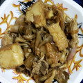 おしひと's cooksnap of when they made 豚肉 厚揚げ 玉葱の生姜焼き.