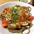 yuuri10's cooksnap of when they made さばの水煮缶とトマトで健康☆簡単☆パスタ.