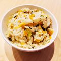 bonbonnier's cooksnap of when they made 離乳食後期～☆栄養満点☆炊き込みご飯.