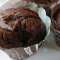 korino1222's cooksnap of when they made シンプル☆米粉のダブルチョコマフィン.