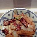 赤き血のイレブン's cooksnap of when they made 山芋と白菜のソテー.