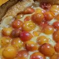 ふたっこママ's cooksnap of when they made 簡単！フレッシュチェリーのベイクドパイ.