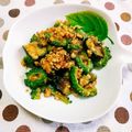 ﾁｲﾁｬﾝﾏﾏ's cooksnap of when they made ゴーヤの味噌煮.