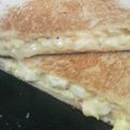 CoffeeCoco's cooksnap of when they made スイートチリマヨ卵トースト♪.