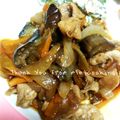 ミニcooking's cooksnap of when they made 豚バラなすの生姜焼き（人参入り）.
