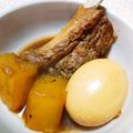 らうんじ美やお's cooksnap of when they made スペアリブと大根の甘辛煮.