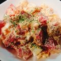 ＭＩ−ＳＡＮ's cooksnap of when they made トマトサラダマヨネーズ和え.