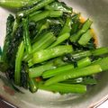 ゆゆ☆ミ's cooksnap of when they made レンジで簡単！小松菜のお浸し.