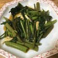 きょこ1028's cooksnap of when they made 5分で完成！空芯菜のオイスター炒め.