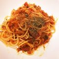 なーなちゃん's cooksnap of when they made サバ水煮缶のトマトパスタ♬ レシピ本掲載.
