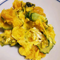 いかめし321's cooksnap of when they made 南瓜とささ身のサラダ.