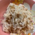 クックままも's cooksnap of when they made 糖質オフ マヨ大根サラダ ダイエット.