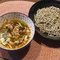 クック3WWFWO☆'s cooksnap of when they made 夏はピリ辛‼簡単豚きのこつゆで…つけそば.