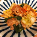 junchan888's cooksnap of when they made 鶏モモ肉と白菜の中華風炒め.